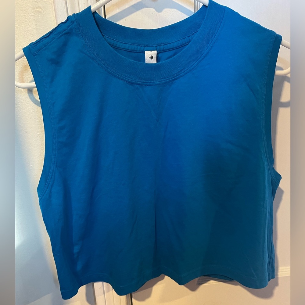 Lululemon All Yours cropped tank top